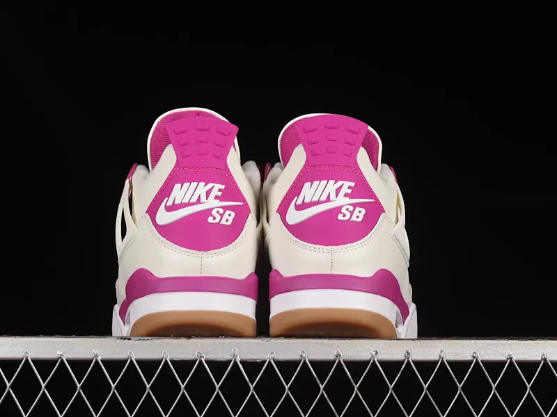All categories Air Jordan Jordan series basketball shoes Air Jordan 4 Nike SB x Jordan Air Jordan 4 "Sapphire" AJ4 Joe 4 joint white and purple DR5415-105